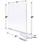 Sorbus 12.75" Modern Clear Acrylic Shelf Dividers